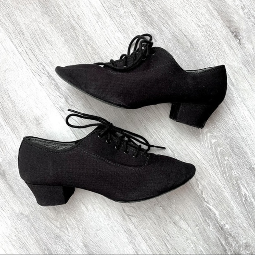 Latin Ballroom Block Heel Practice Shoes